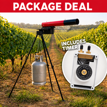 Load image into Gallery viewer, BIRD SCARE GUN + TIMER + TRIPOD