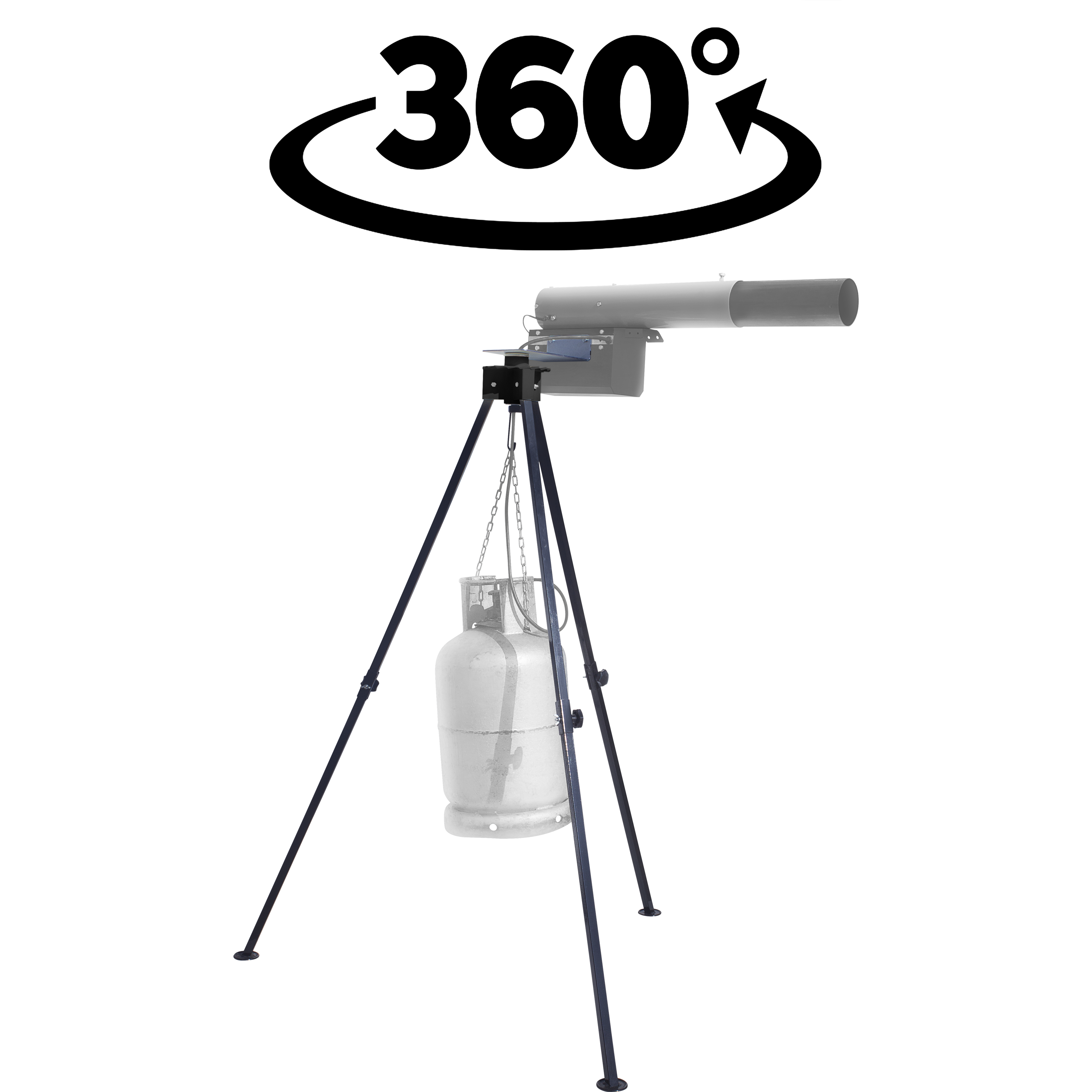 360 TRIPOD (TRIPOD ONLY) Bird Scare Guns The 1 Bird Scare Gun!